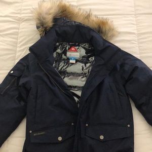 Navy blue Columbia jacket! New without tags!